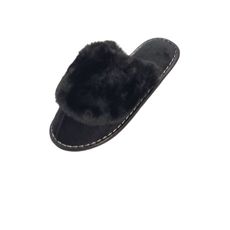 Fluffy Comfort Slide Slippers