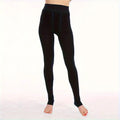 12pcs Warm Black Leggings
