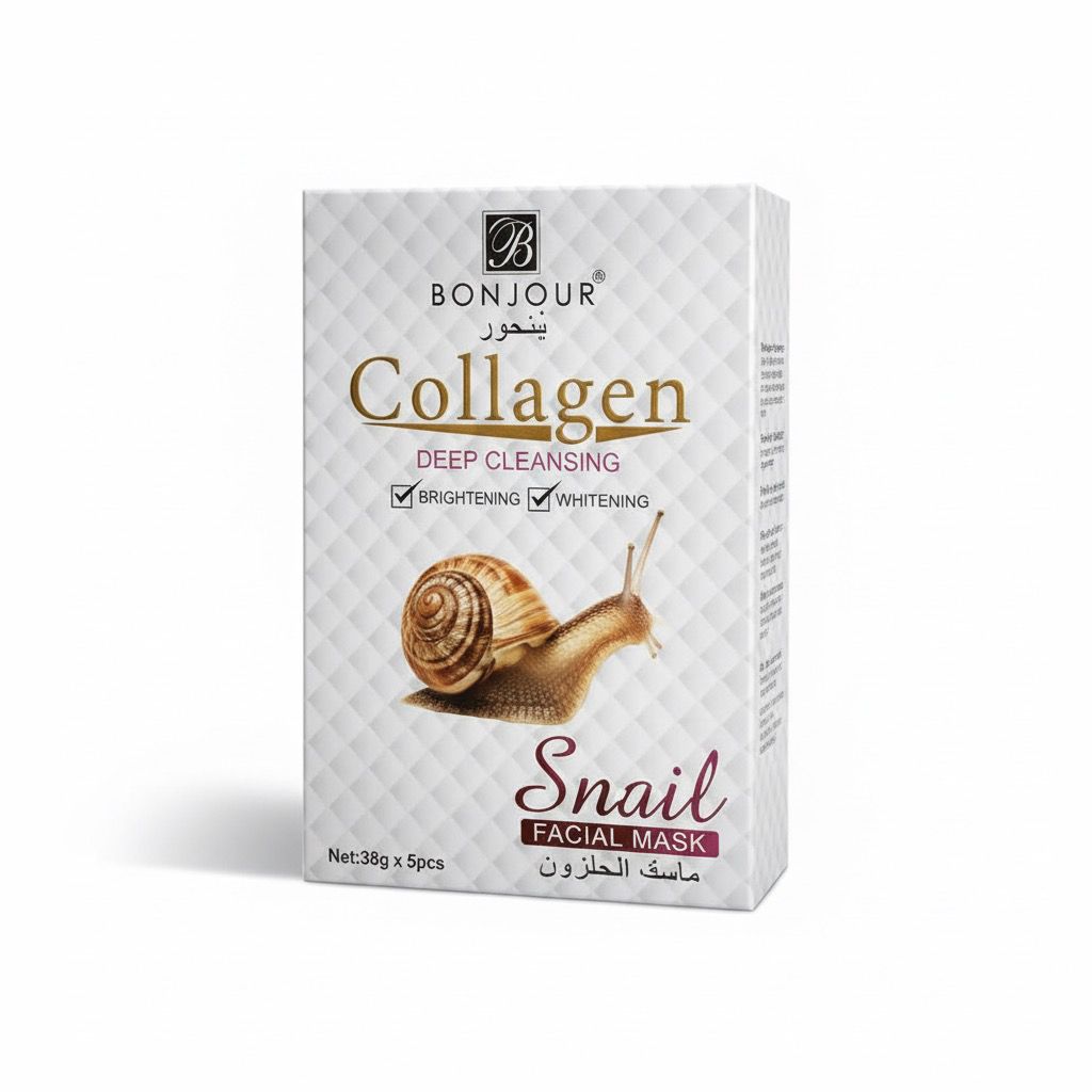 Collagen Snail Facial Mask – Hydrating & Anti-Aging Skincare