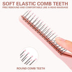 Portable Travel Folding Hair Brush & Comb - Compact & Lightweight