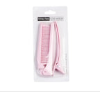 Portable Travel Folding Hair Brush & Comb - Compact & Lightweight