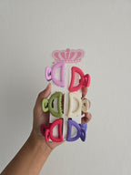 Medium Hair Claw Clips 6pc Set