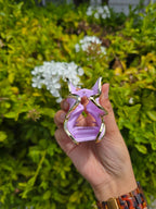 Gold edged Pointed Petal Flower Claw Clip 1pc