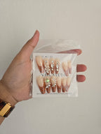 Embellished Nail Art Reusable Press-On Nails