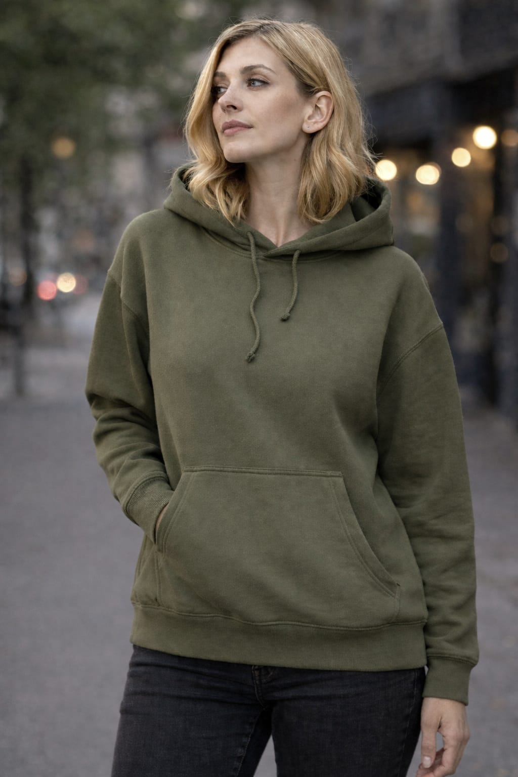 Women’s Oversized Fleece Lined Hoodie – Cozy Winter Pullover Sweatshirt