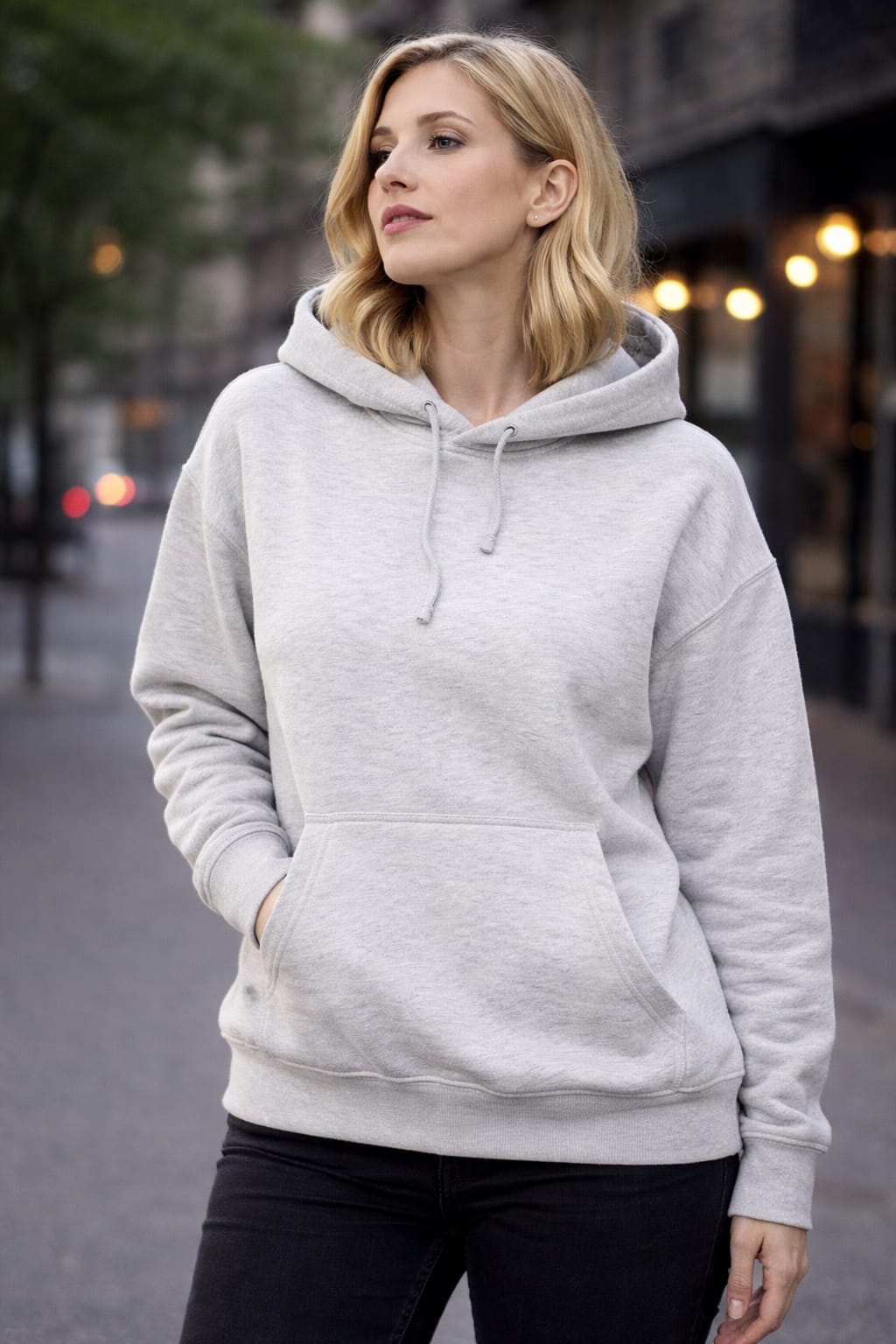 Women’s Oversized Fleece Lined Hoodie – Cozy Winter Pullover Sweatshirt