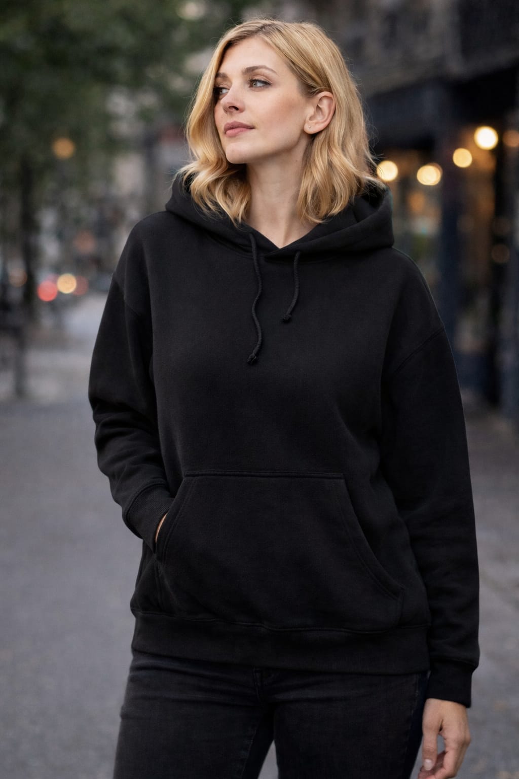 Women’s Oversized Fleece Lined Hoodie – Cozy Winter Pullover Sweatshirt