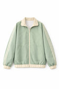 Women’s Contrast Trim Zip-Up Track Jacket