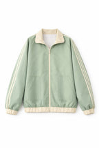 Women’s Contrast Trim Zip-Up Track Jacket