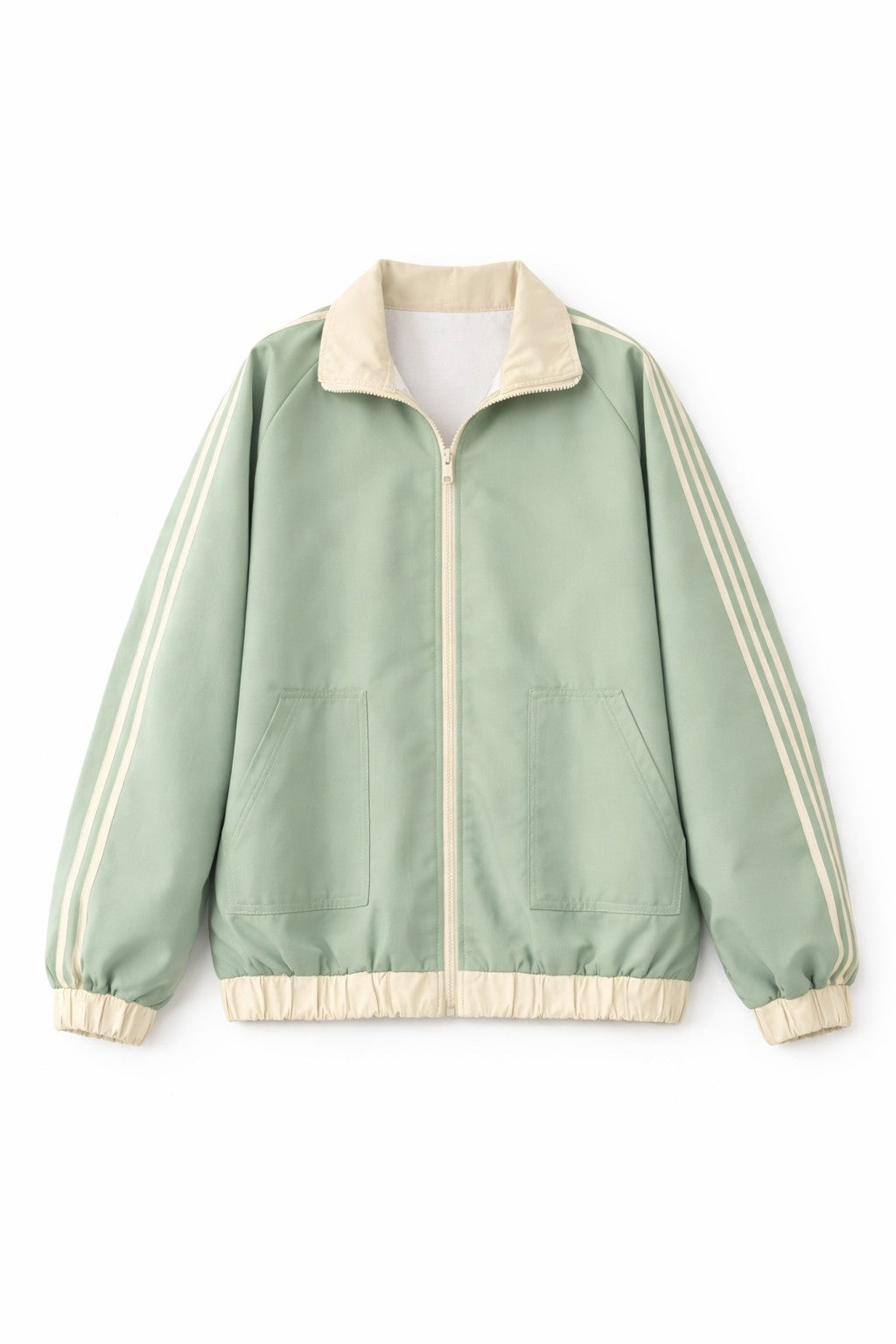 Women’s Contrast Trim Zip-Up Track Jacket