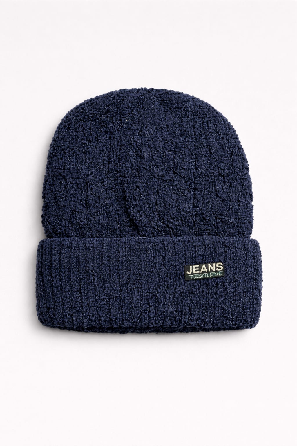 Unisex Ribbed Knit Beanie Hat