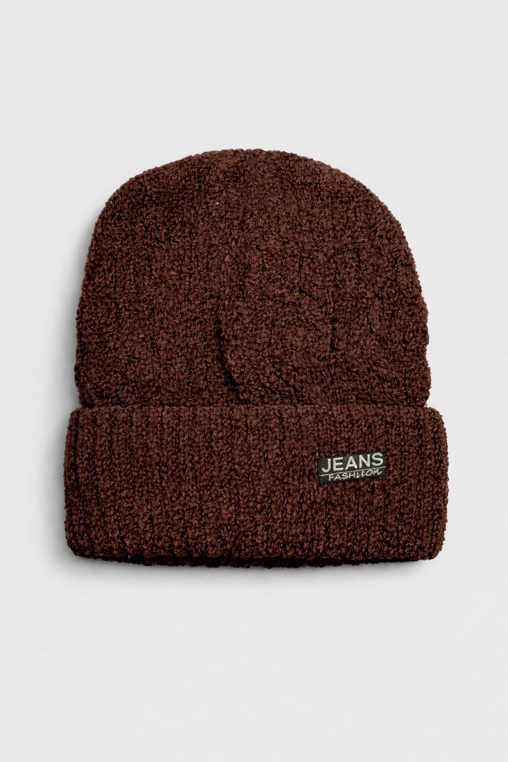 Unisex Ribbed Knit Beanie Hat