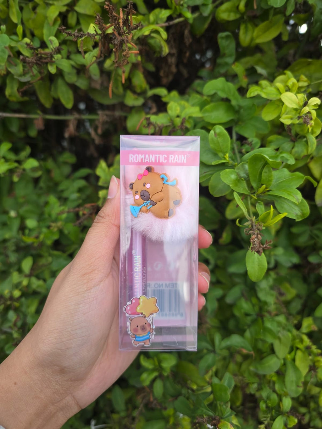 Romantic Rain Cute Fluffy Cartoon Pen Set