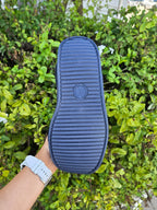 Navy Comfortable Morning House Shoes