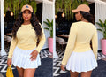 Women’s Minimalist Long Sleeve Casual Top