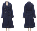 Women’s Oversized Denim Trench Coat