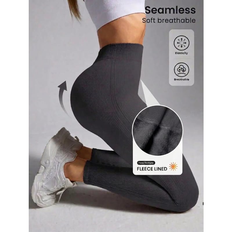 High-Waisted Thermal Lined Leggings