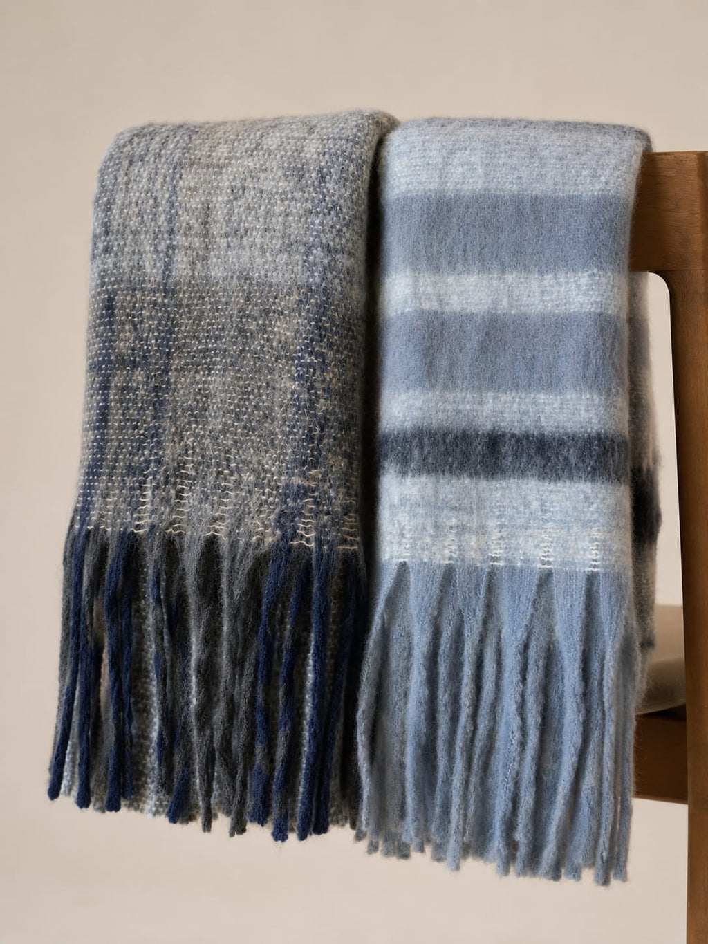 Colour Patterned Oversize Scarf