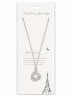 Women's Geometric Crystal Pendant Necklace