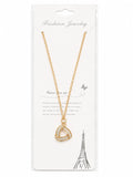 Women's Geometric Crystal Pendant Necklace