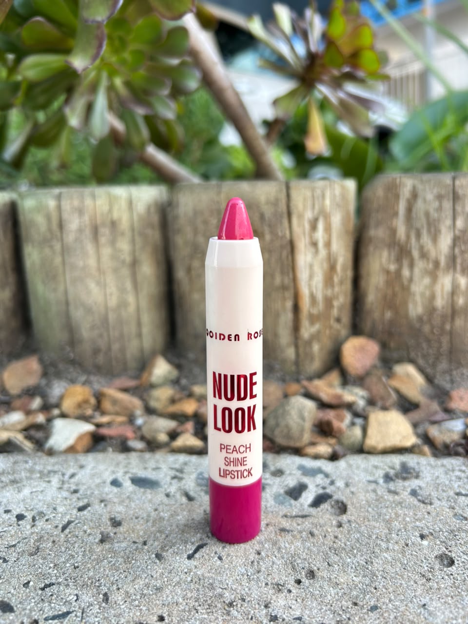 Golden Rose Nude Look Peach Shine Lipstick