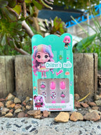 Cutesy Multicolour Designed Kids' Press On Nails
