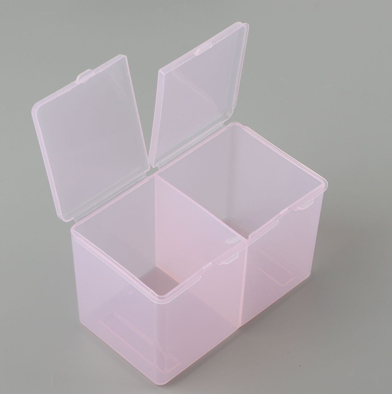 Stylish Pink Nail Art Compartment Holder – Organize Your Nail Accessories with Ease