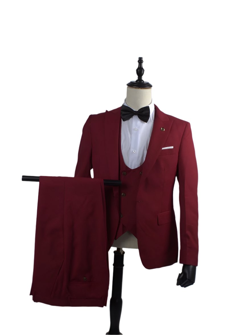 Exclusive Three-Piece Suit | Elegant Wedding & Event Wear for Men