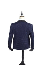 Luxurious Sequins Tuxedo Three-Piece Suit Set | Sophisticated Men's Attire