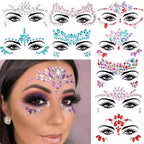 Crown Jewels Face Gems Stickers – Sparkle at Festivals & Parties