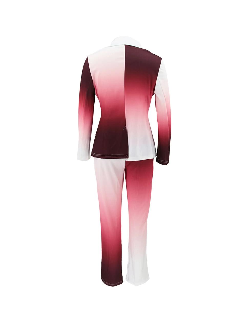 Casual Fashion Ombre Pantsuits – Stylish Two-Piece Set for Women