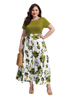 Elegant Floral Maxi Dress – Effortless Chic for Any Occasion