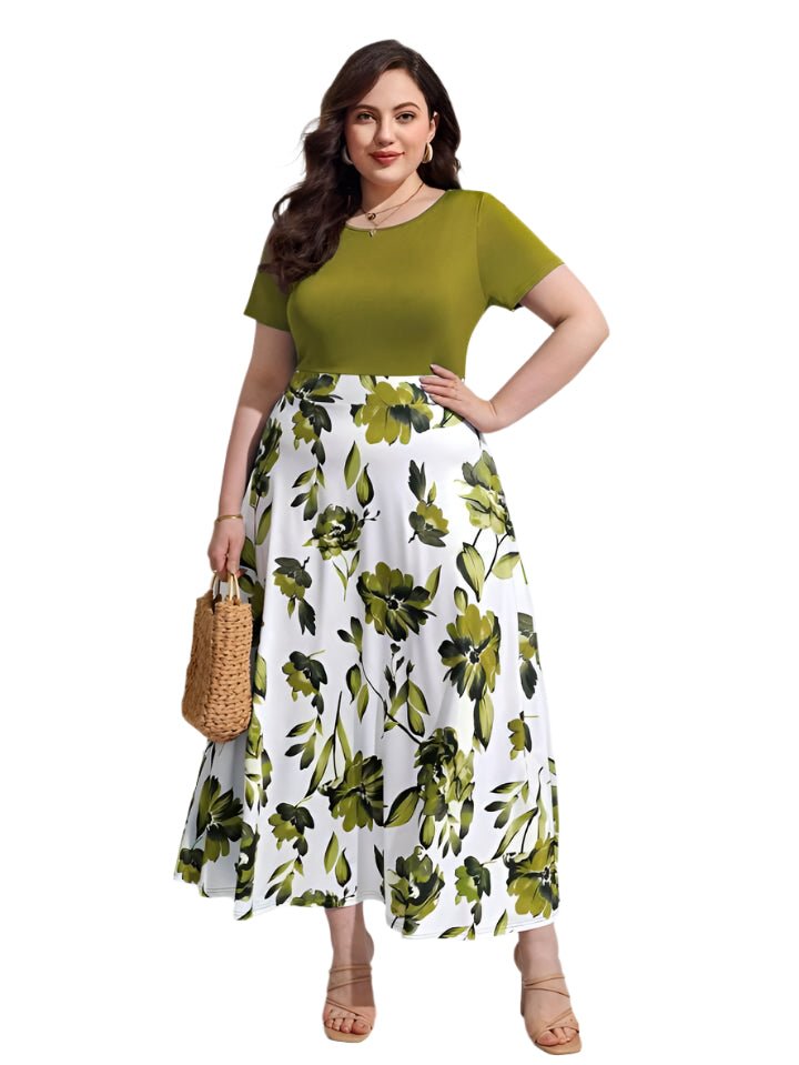 Elegant Floral Maxi Dress – Effortless Chic for Any Occasion