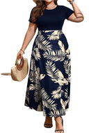 Elegant Floral Maxi Dress – Effortless Chic for Any Occasion