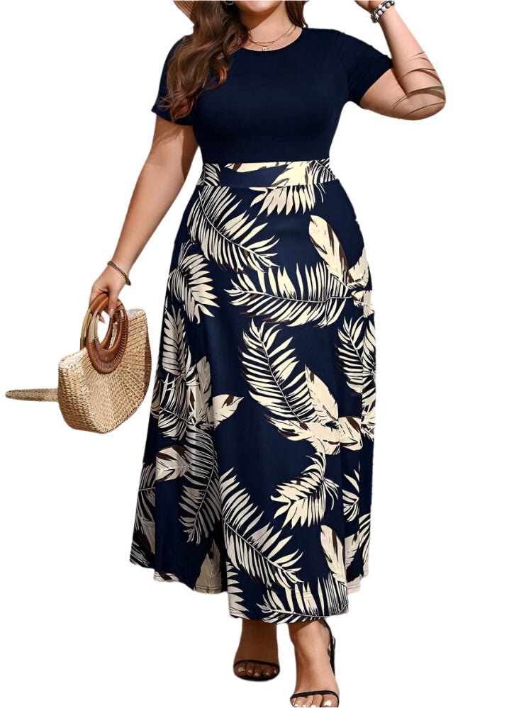 Elegant Floral Maxi Dress – Effortless Chic for Any Occasion
