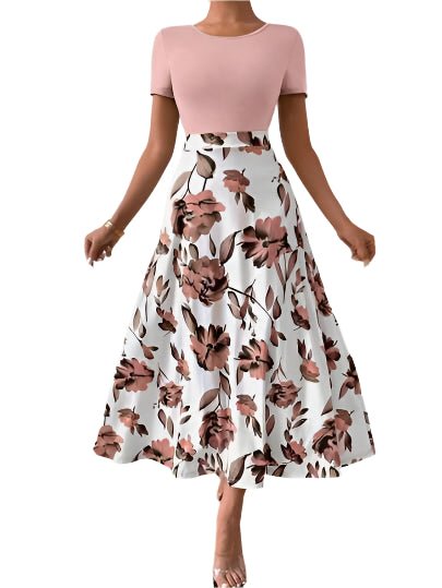Elegant Floral Maxi Dress – Effortless Chic for Any Occasion