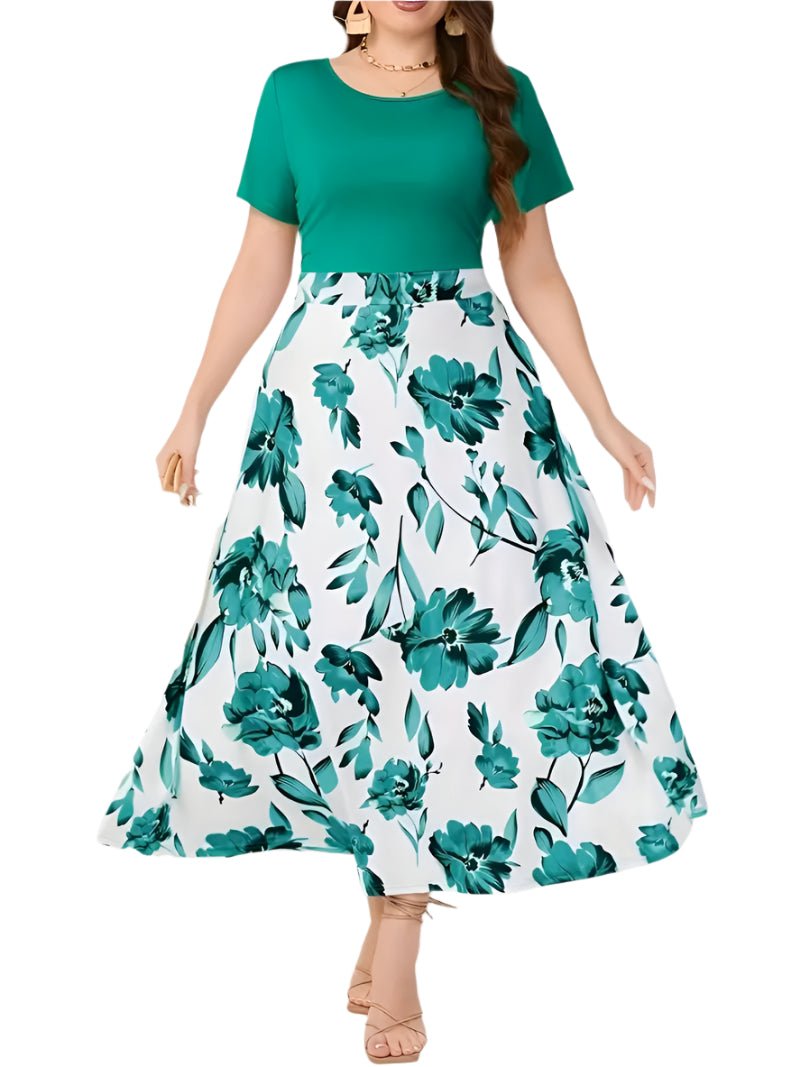 Elegant Floral Maxi Dress – Effortless Chic for Any Occasion