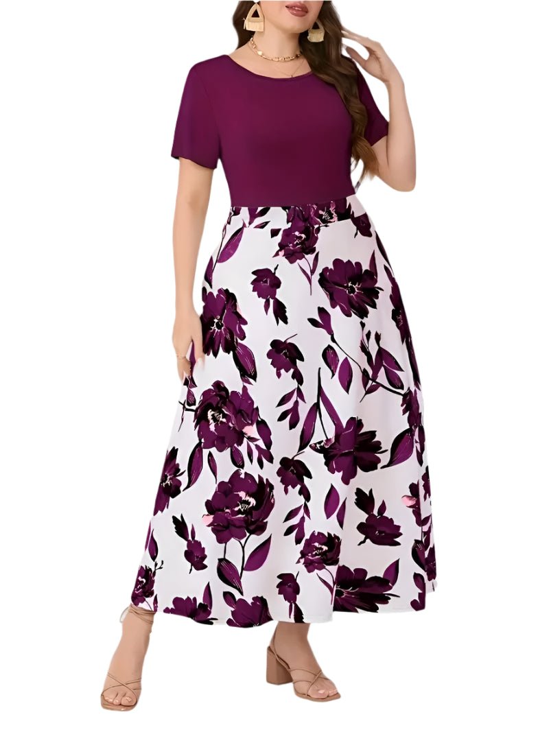Elegant Floral Maxi Dress – Effortless Chic for Any Occasion