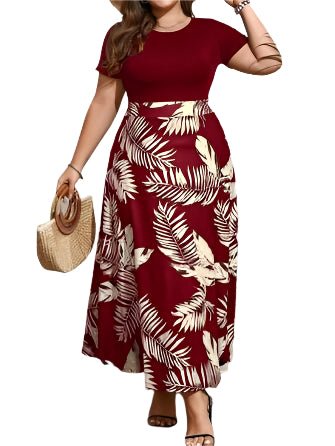 Elegant Floral Maxi Dress – Effortless Chic for Any Occasion