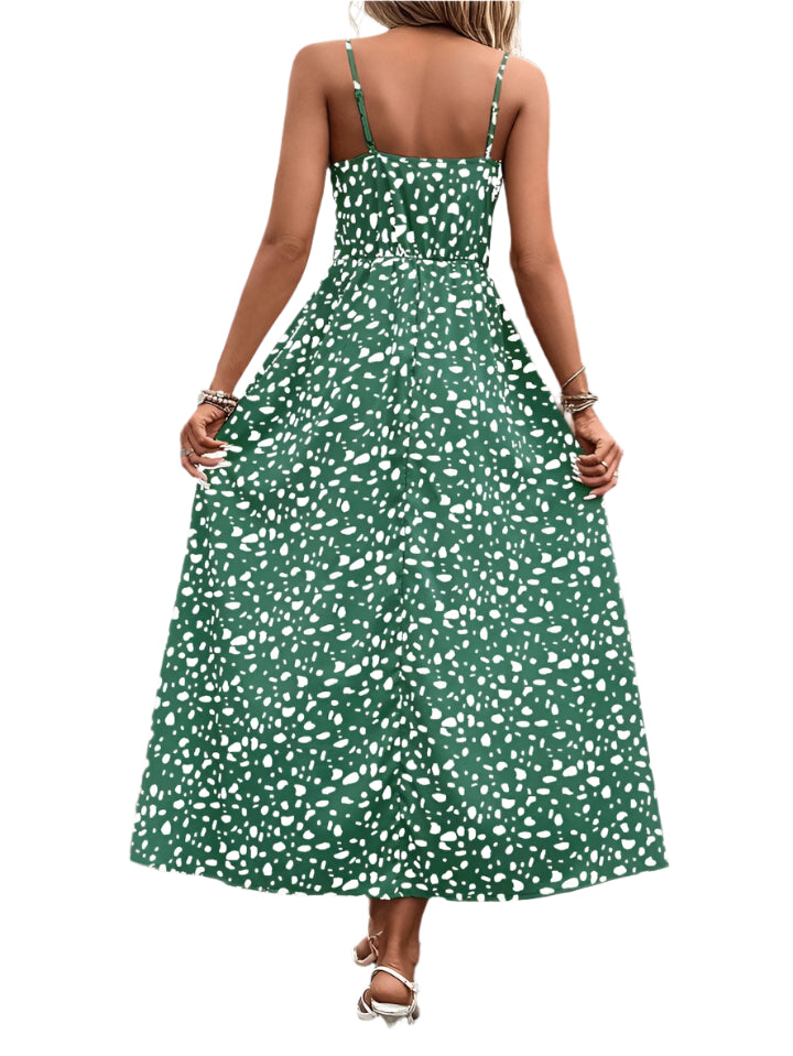 Flowy Spaghetti Strap Dress  Chic Style