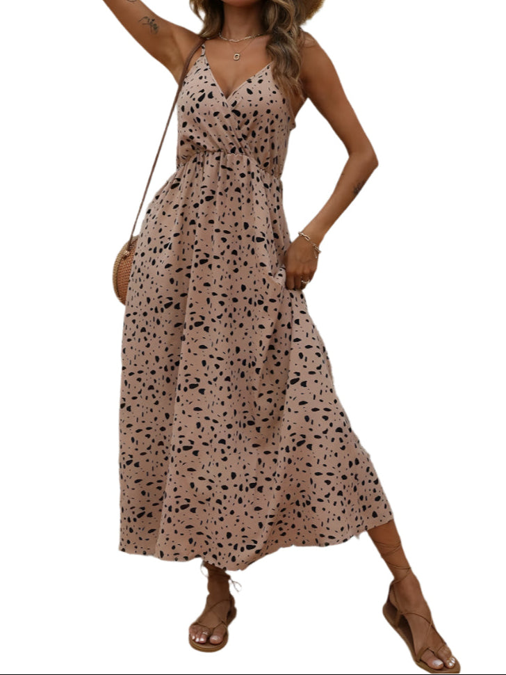 Flowy Spaghetti Strap Dress  Chic Style