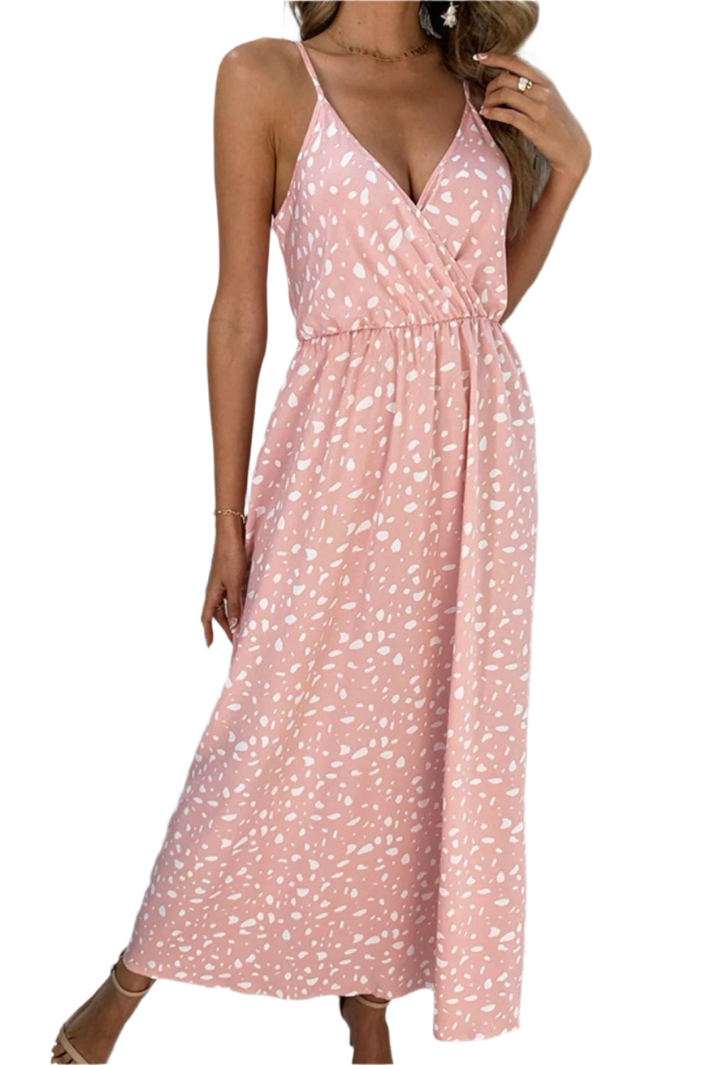 Flowy Spaghetti Strap Dress  Chic Style
