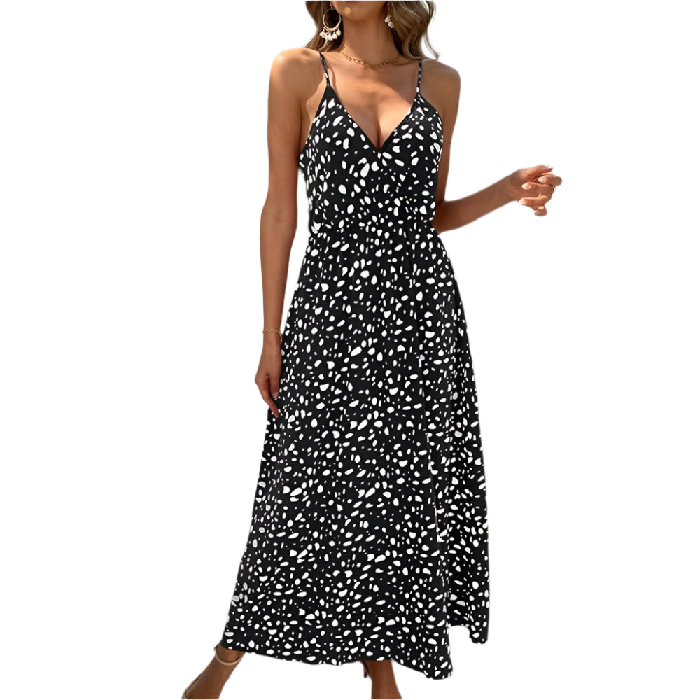Flowy Spaghetti Strap Dress  Chic Style