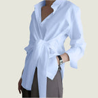Effortless Style Tie-Waist Blouse – Chic, Comfortable & Flattering