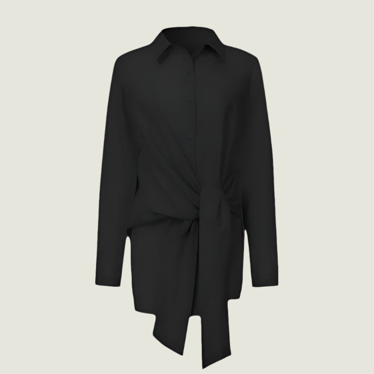 Effortless Style Tie-Waist Blouse – Chic, Comfortable & Flattering