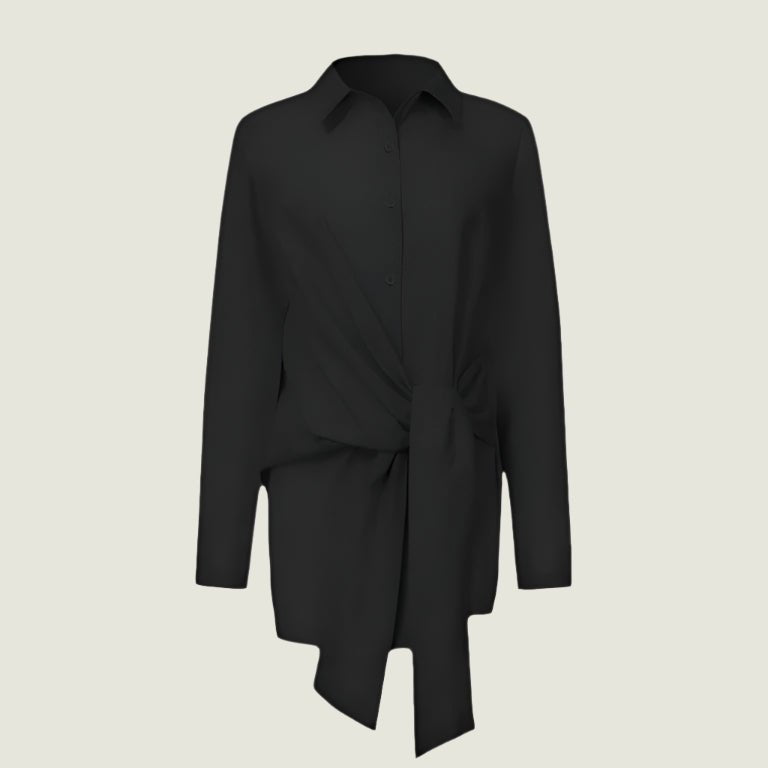 Effortless Style Tie-Waist Blouse – Chic, Comfortable & Flattering