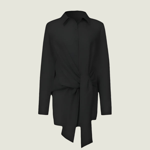 Effortless Style Tie-Waist Blouse – Chic, Comfortable & Flattering