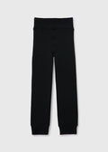 Black High-Waisted Thermal Leggings