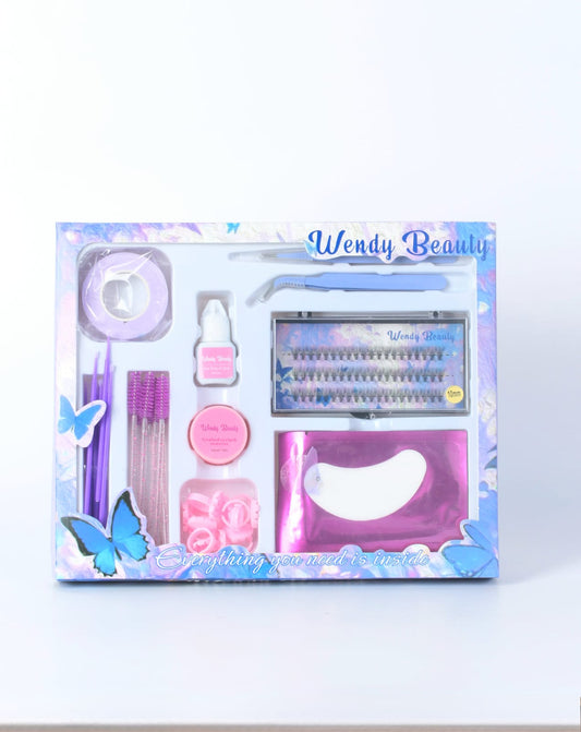 Wendy Beauty Complete Lash Extension Kit – Everything You Need in One Box