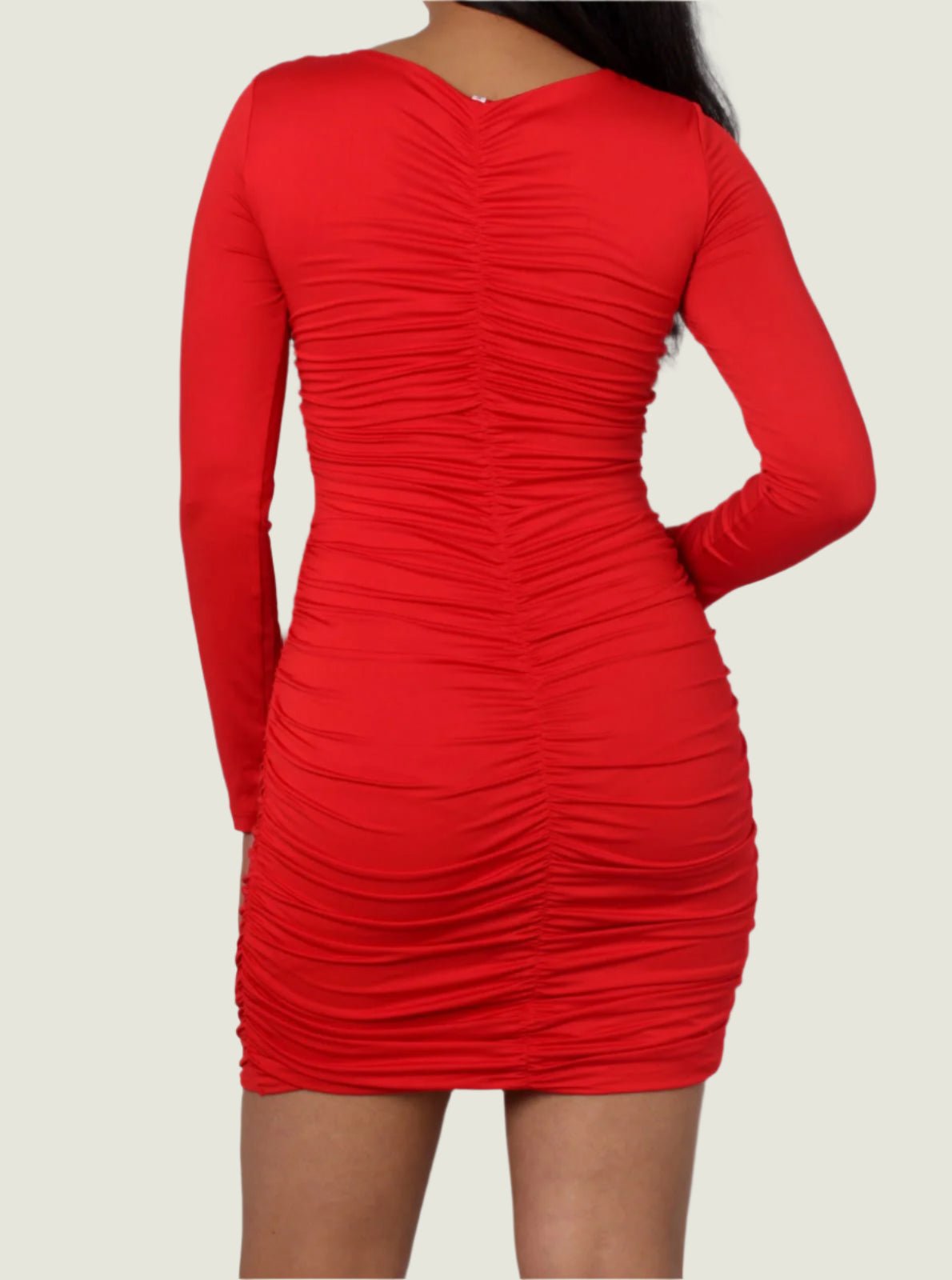 Scarlet Temptation Cutout Bodycon Dress